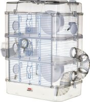 Zolux Rody 3 Trio Rágcsáló ketrec - Fehér (41 x 27 x 53 cm)