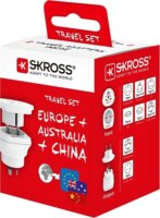 SKROSS 1.500210-E AU/CN/EU fehér átalakító