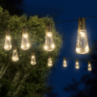 Garden of Eden 11742 Napelemes fényfüzér - Meleg fehér