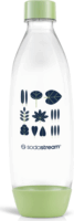 SodaStream BO Fuse Duo Szénsavasító palack 1l Zöld/Kék Mintás - 2db/csomag