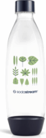 SodaStream BO Fuse Duo Szénsavasító palack 1l Zöld/Kék Mintás - 2db/csomag