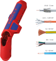 Knipex IPEX ErgoStrip Univerzális csupaszítószerszám Balkezesek számára