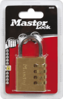 Master Lock 604EURD Számzáras Lakat 40mm