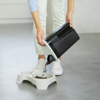 Rotho Flo 4100ml Táp tároló láda - Szürke