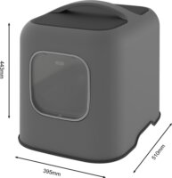 Rotho Biala Macska alomláda - Antracit (55 x 44 x 39.5 cm)