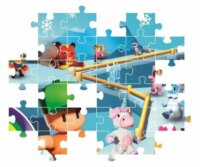 Clementoni Stumble Guys 2. széria - 180 darabos puzzle ajándék matricával