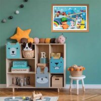 Clementoni Stumble Guys 2. széria - 180 darabos puzzle ajándék matricával