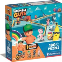 Clementoni Stumble Guys 2. széria - 180 darabos puzzle ajándék matricával