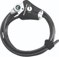 Master Lock Python 8428EURDPRO Kulcsos Kerékpár zár - Fekete