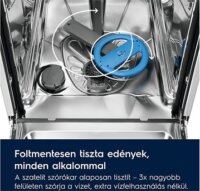 Electrolux EEM48300IX Beépíthető Mosogatógép 14 teríték