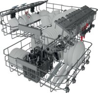 Whirlpool WIO 3C33 E 6.5 Beépíthető mosogatógép 14 teríték