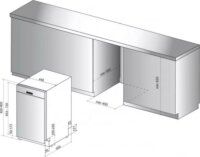 Whirlpool WSBO 3O23 PF X Beépíthető mosogatógép 10 teríték