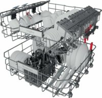 Whirlpool WBO 3T333 P 6.5 X Beépíthető mosogatógép 14 teríték