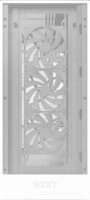 NZXT H7 Flow 2024 Midi torony számítógépház - Fehér