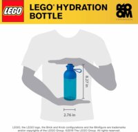 LEGO 40420002 hidratáló Gyerek Kulacs Ivópalack 500 ml - Kék