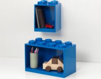LEGO 41171731 Room Copenhagen Asztali / Fali tároló polc - Kék