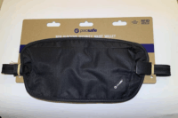 Pacsafe Coversafe X100 RFID Biztonsági Övtáska - Fekete