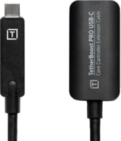 Tether Tools TetherBoost Pro USB-C apa - USB-C anya 3.1 Aktív Hosszabbító Kábel - Fekete (5m)