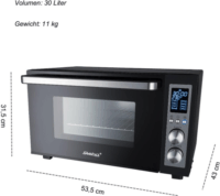 Steba KB E300 mini Légkeveréses sütő