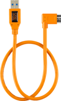 Tether Tools USB-A apa - MicroUSB-B apa 3.0 Adat és töltő kábel - Narancssárga (0.5m)