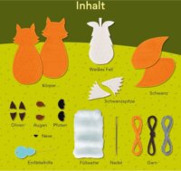 KOSMOS 604677 Varázslatos állatok iskolája Rabbat figurája varrókészlet