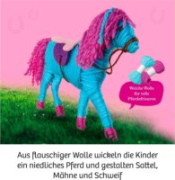 KOSMOS 658205 Traumpferd - Fonal kézműves készlet