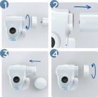 Brita On Tap Pro V-MF Csapra szerelhető vízszűrő rendszer LCD kijelzővel