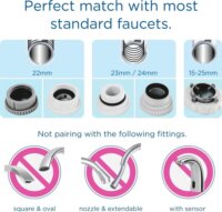 Brita On Tap Pro V-MF Csapra szerelhető vízszűrő rendszer LCD kijelzővel