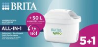 Brita Maxtra Pro All-In-1 Vízszűrő szűrőbetét 5+1 db