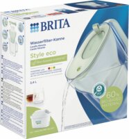 Brita Style Eco vízszűrő kancsó 2,4L Zöld + Maxtra Pro ALL-IN-1 szűrőbetét