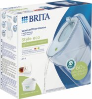 Brita Style Eco vízszűrő kancsó 2,4L Kék + Maxtra Pro ALL-IN-1 szűrőbetét