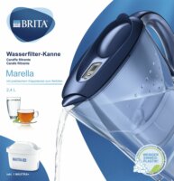 Brita Marella vízszűrő kancsó 2,4L kék + Maxtra Pro ALL-IN-1 szűrőbetét