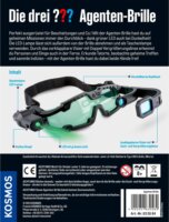 KOSMOS 630584 Die drei ??? - Kalandok sötétben Kémszemüveg Detektív készlet