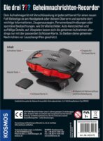 KOSMOS 632472 Die drei ??? - Titkos Üzenetrögzítő Detektív készlet