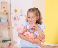 ZAPF Creation BABY born - Interaktív Etetőflakon és Kanál a BABY born Babáknak