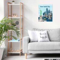 Ravensburger 23686 - CreArt Színes New York Város Számfestő Készlet