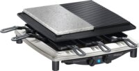 Steba Raclette RC 4 Plus Deluxe Chrom Asztali Elektromos Grillsütő