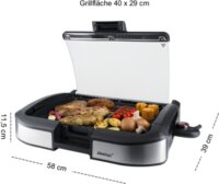Steba VG 195 Asztali Elektromos BBQ Grillsütő