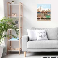 Ravensburger 23687 - CreArt Színes Párizs Számfestő Készlet