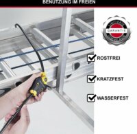 Master Lock 8433EURD Python kerékpár zár 1.8m - Fekete