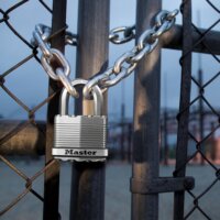 Master Lock M5EURDCC SL 9 biztonsági lakat - Szürke