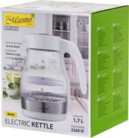 Maestro MR-061 Elektromos vízforraló 1,7L - Fehér