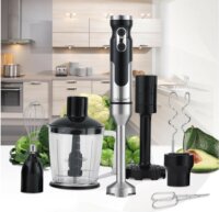 Maestro MR-567 többfunkciós botmixer készlet - Fekete-ezüst