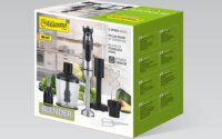 Maestro MR-567 többfunkciós botmixer készlet - Fekete-ezüst
