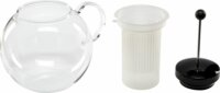 Bodum ASSAM Üveg Teáskanna 1,5L - Fekete