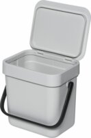 Brabantia 213229 Sort & Go szemetes kuka 3 L - világosszürke
