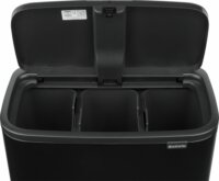 Brabantia 316067 Bo Touch Bin Szelektív szemetes kuka 3 x 11 L - Fekete