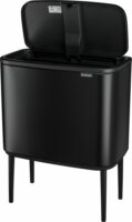 Brabantia 316067 Bo Touch Bin Szelektív szemetes kuka 3 x 11 L - Fekete