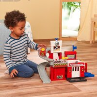 VTech 80-543004 Tut Tut Baby - Játékváros tűzoltóság épület Hanggal