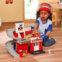 VTech 80-543004 Tut Tut Baby - Játékváros tűzoltóság épület Hanggal